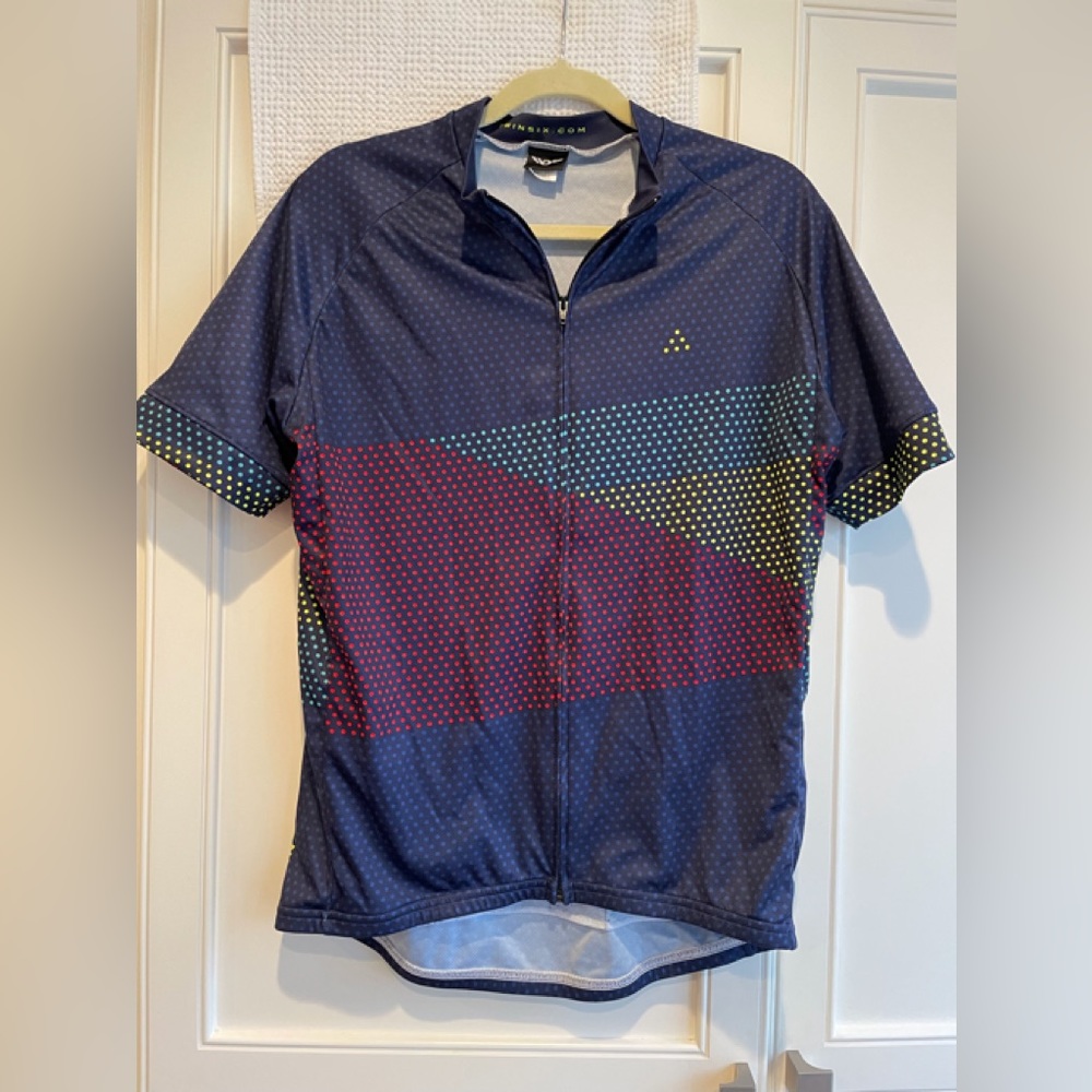 Men’s Twin Six cycling jersey, XL